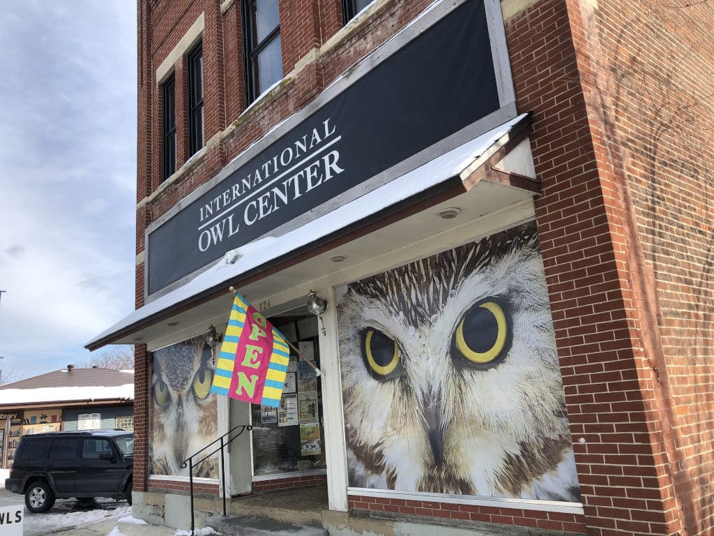 International Owl Center - image of entrance