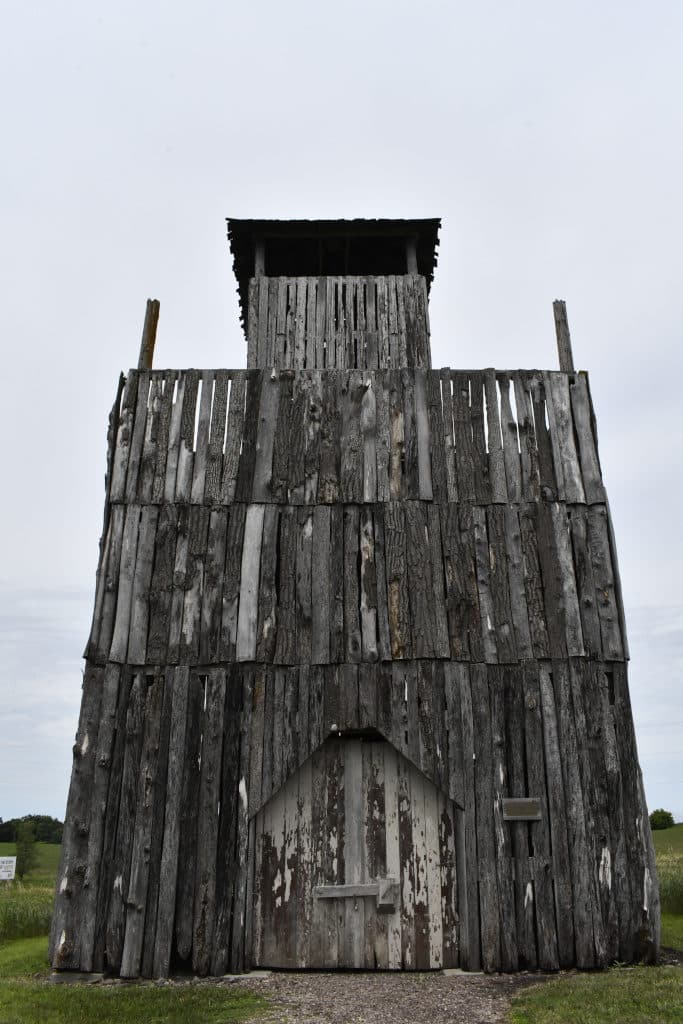 Observation tower at Fort Belmont