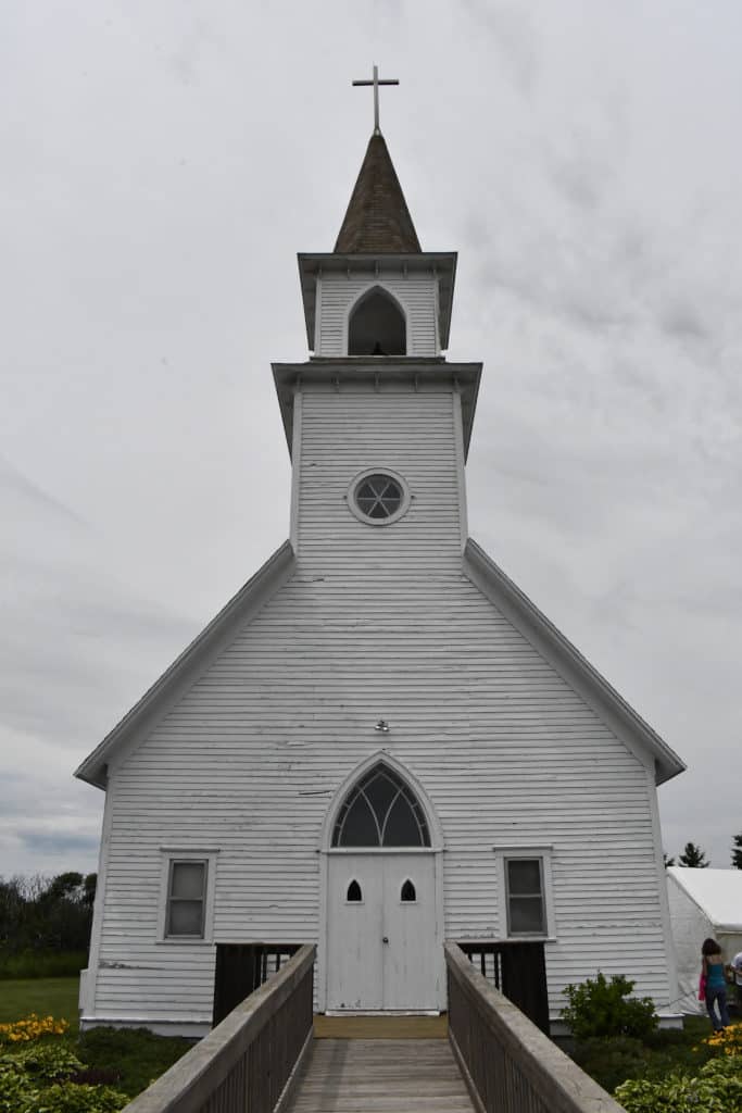 External view of the Delafield Lutheran Church 